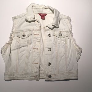 5/$25 Light Wash Denim Vest